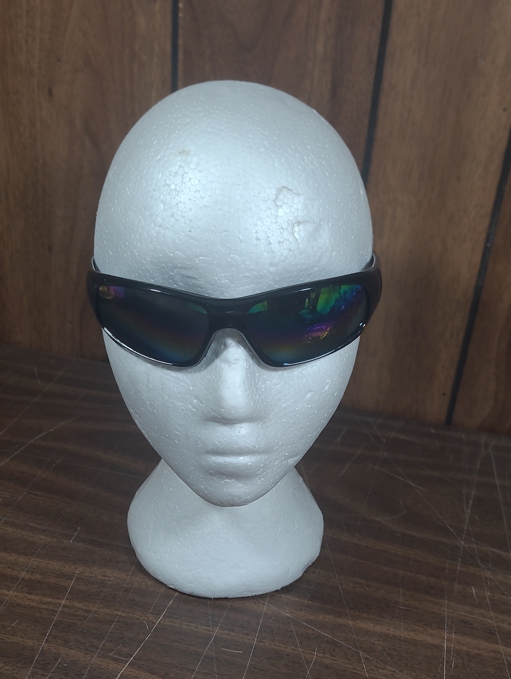 Sport Wrap Sunglasses with Mirrored Lenses #33
